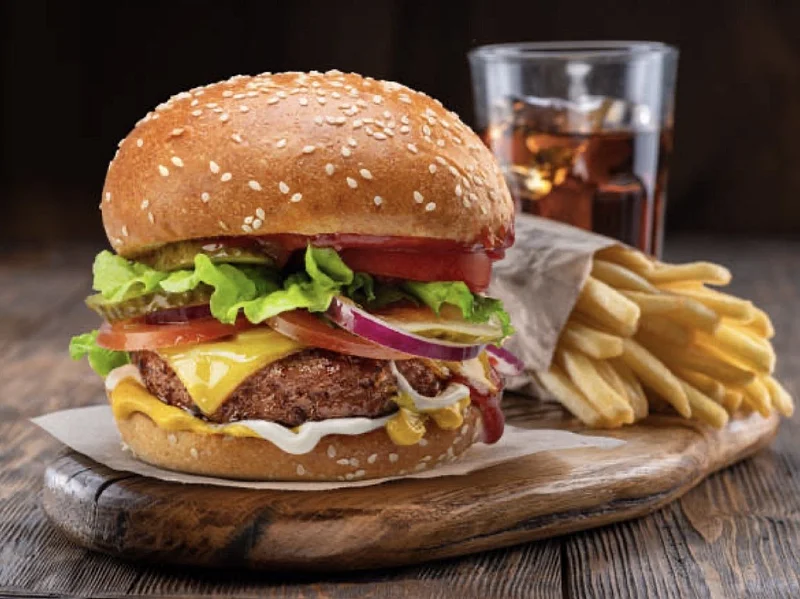 Burger Combo Deal – Burger + Fries + Coke